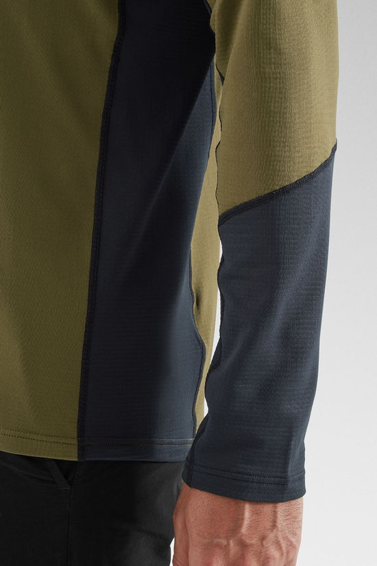 Rab Mens Conduit Crew Baselayer Oak