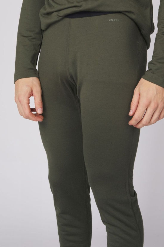 Ayacucho Mens Baselayer Long Bottoms Moss