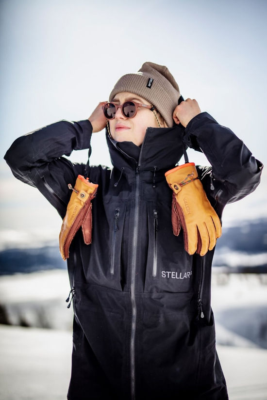 Hestra Unisex Wakayama Ski Gloves Cork Brown