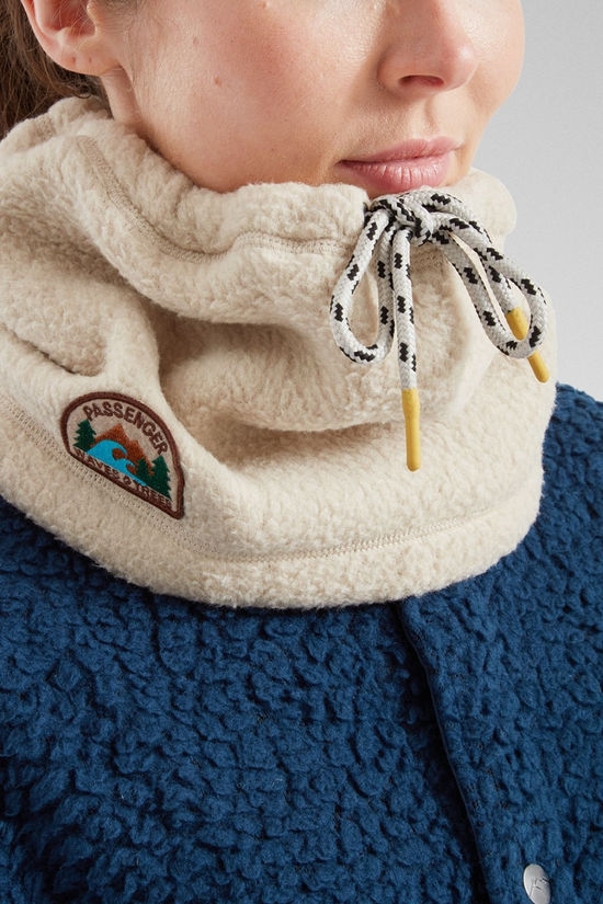 Passenger Unisex Mulled Sherpa Fleece Snood Oatmeal