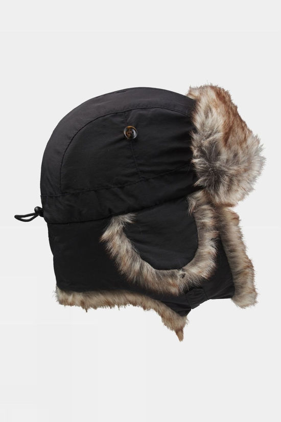 Ayacucho Unisex Taslan Trapper Hat Black/01 Te