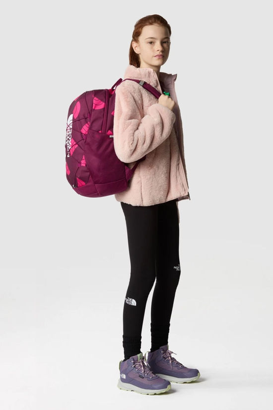 The North Face Girls Reversible Mossbud Jacket Pink Moss