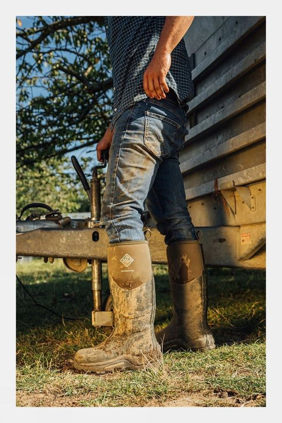 Muck Boot Mens Muckmaster Tall Wellington Boots Moss