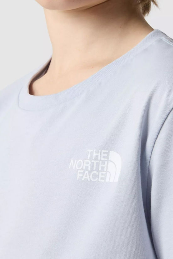 The North Face Youth Simple Dome T-Shirt 14+ Dusty Periwinkle