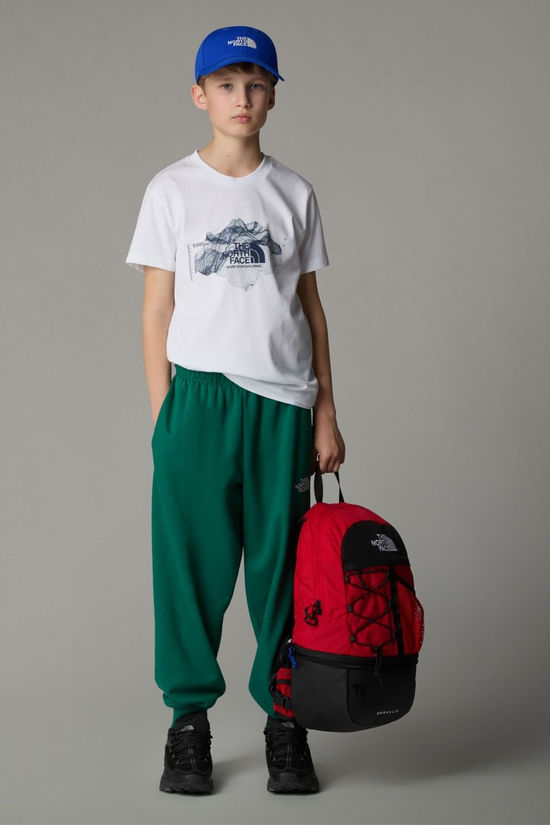 The North Face Youth Topographic T-Shirt 14+ Tnf White