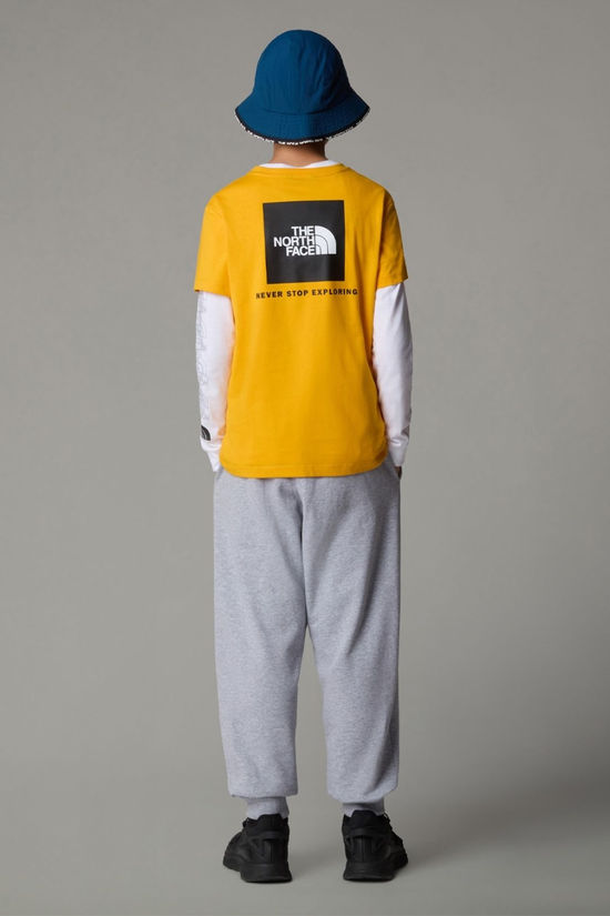 The North Face Boys Redbox T-Shirt 14+ Summit Gold