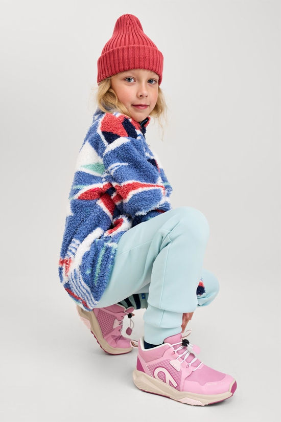 Reima Kids Turkikas Fleece Anorak Blue Ocean