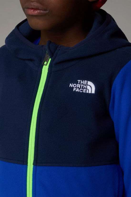 The North Face Kids Glacier Full-Zip Hooded Fleece Jacket Tnf Blue