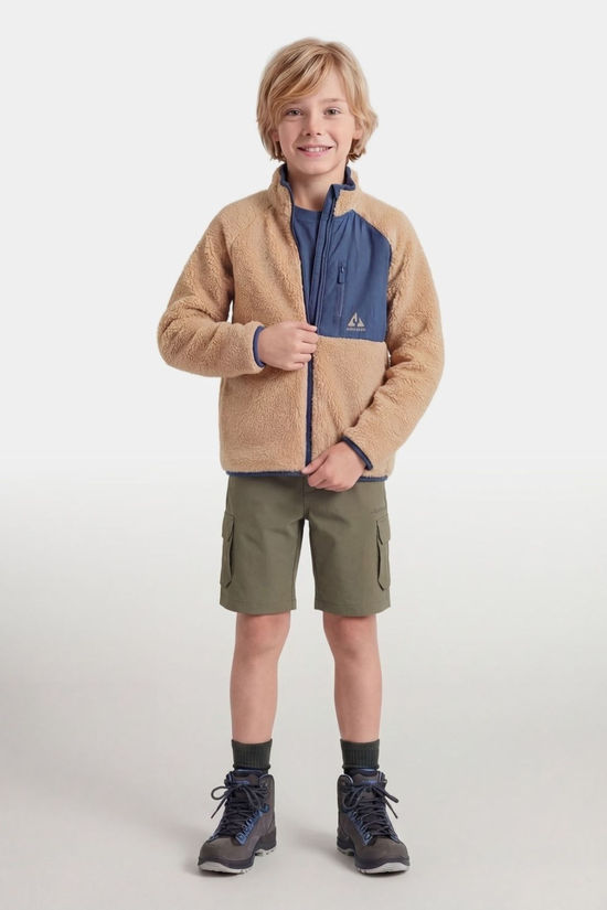 Ayacucho Kids Rodger Full Zip Fleece White Pepper