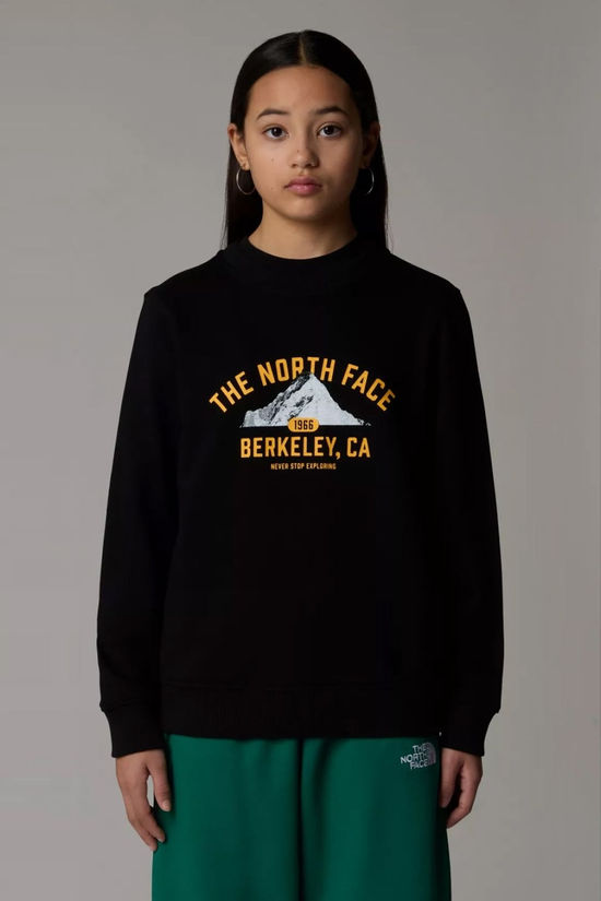 The North Face Teens Varsity Graphic Relaxed Sweatshirt 14+ Tnf Black