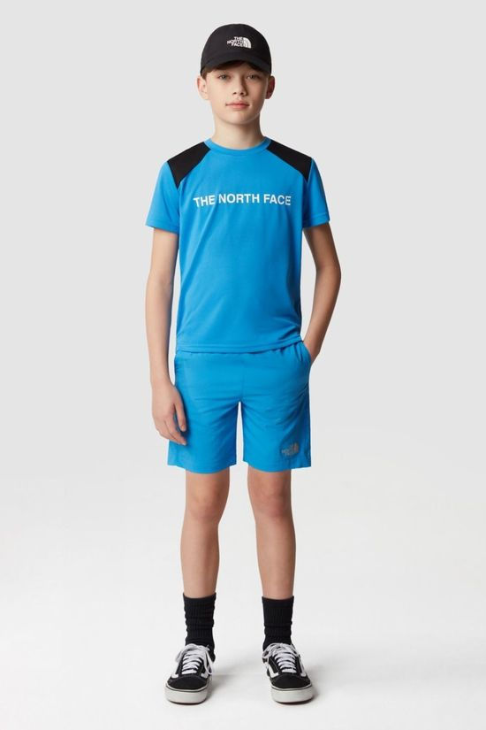 The North Face Boys Never Stop Shorts 14+ Super Sonic Blue