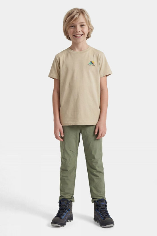 Ayacucho Kids Trailblazer Travel Trousers Olivine