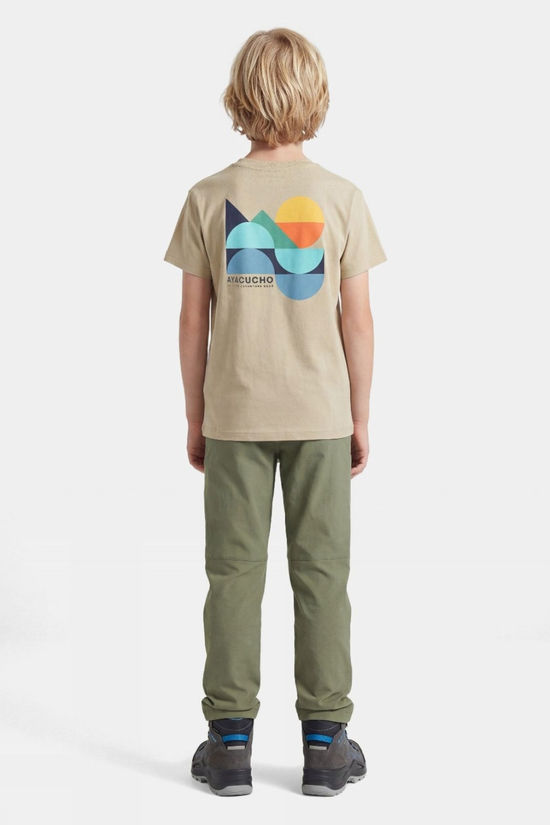 Ayacucho Kids Trailblazer Travel Trousers Olivine
