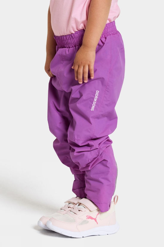 Didriksons Kids Idur Zip Off Trousers Tulip Purple