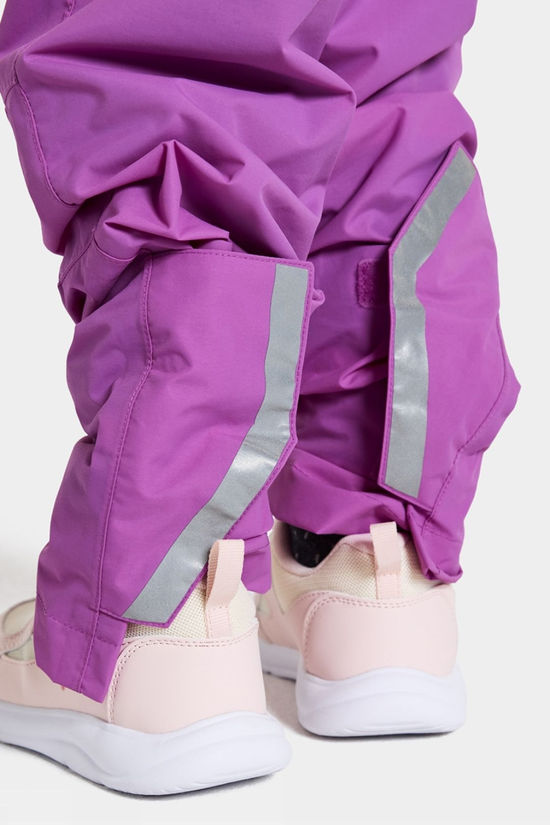 Didriksons Kids Idur Zip Off Trousers Tulip Purple