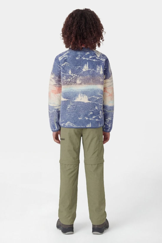 Ayacucho Kids Funny Full Zip Fleece Moonlight Blue Print
