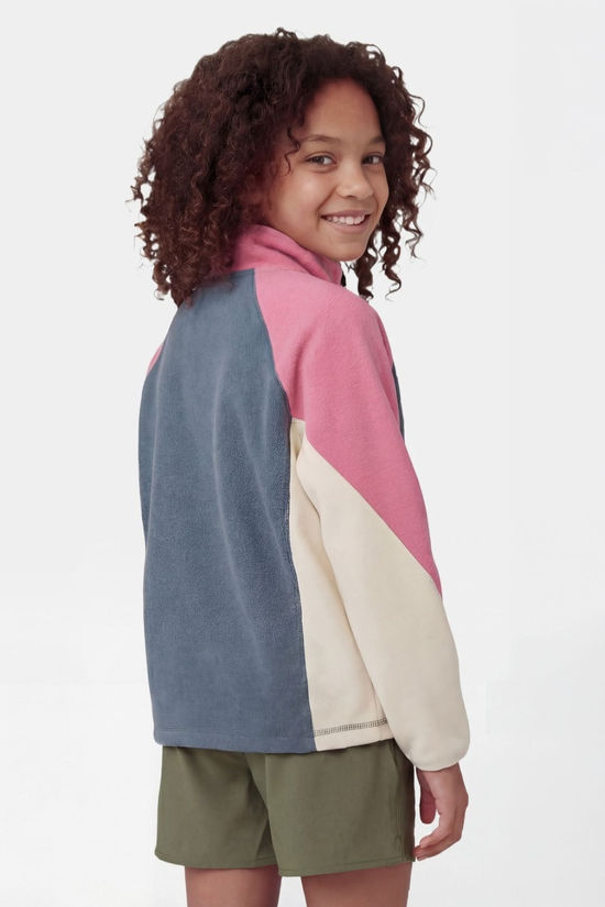 Ayacucho Kids Vlieland Half Zip Fleece Moonlight Blue Combo