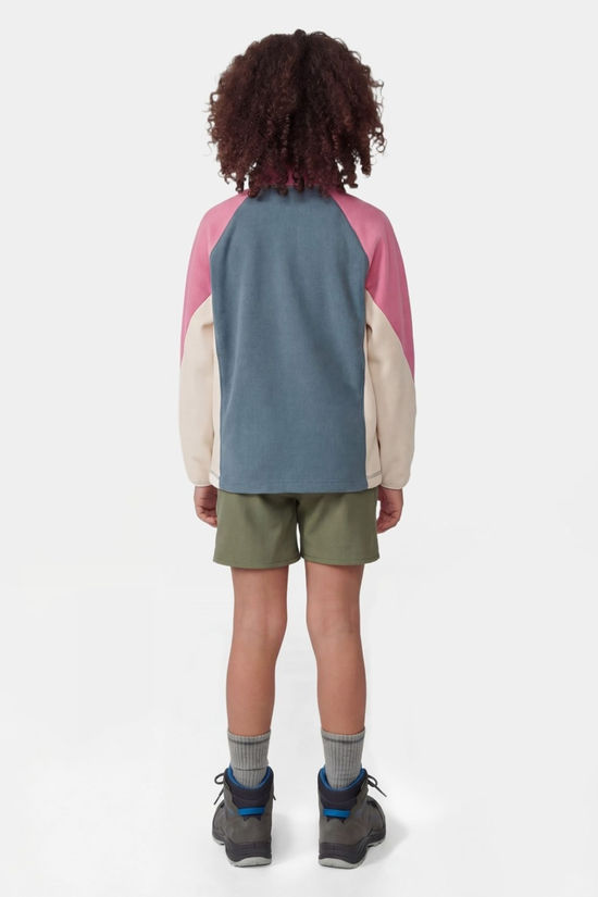 Ayacucho Kids Vlieland Half Zip Fleece Moonlight Blue Combo