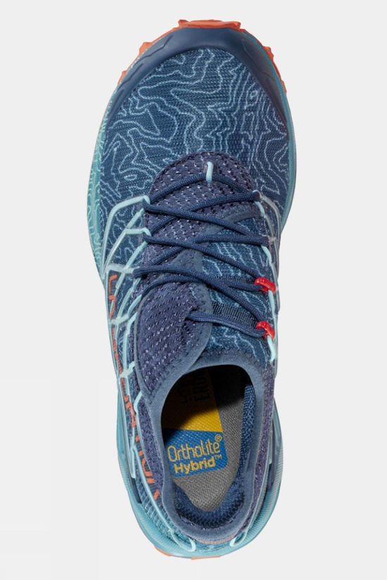 La Sportiva Womens Mutant Shoes Storm Blue/Cherry Tomato