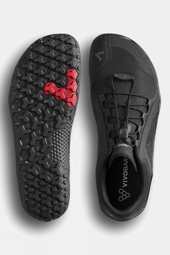 Vivobarefoot Womens Primus Trail FG 3.5 Shoes Obsidian