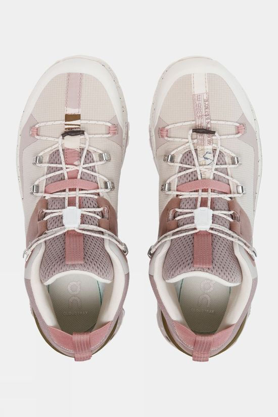 On Womens Cloudtrax Boots Rose/Ivory