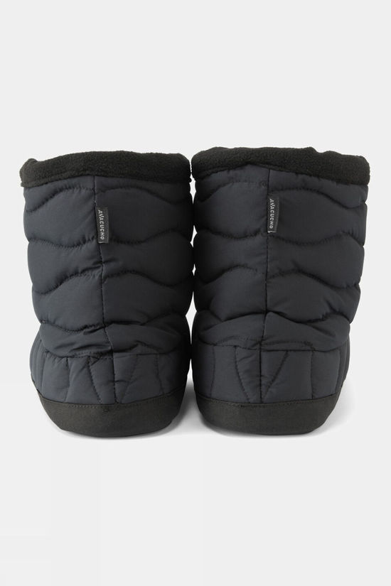 Ayacucho Unisex High Quilted Home Slippers Black