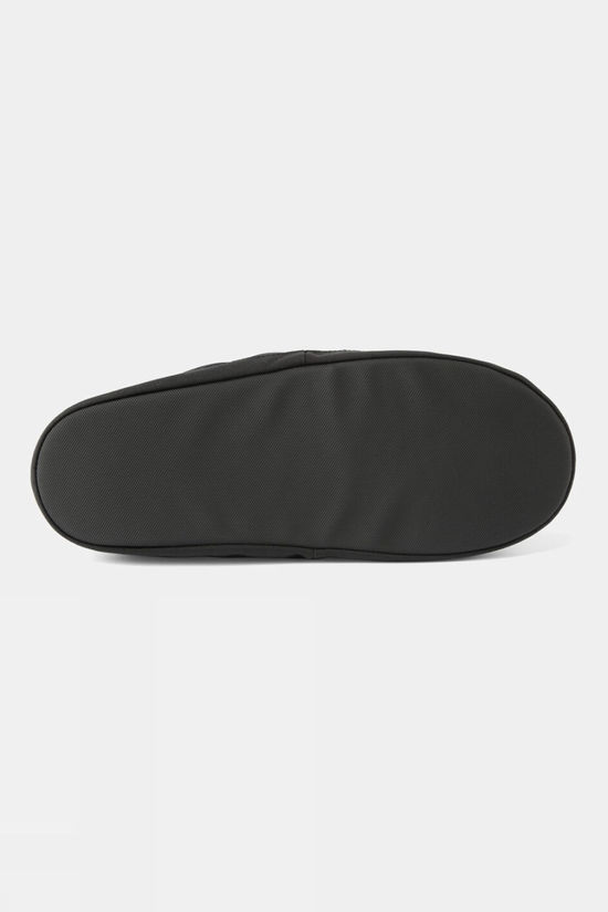 Ayacucho Unisex Low Quilted Home Slippers Black
