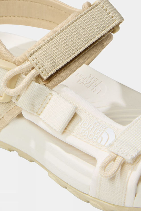 The North Face Womens Explore Camp Sandals White Dune/Gravel