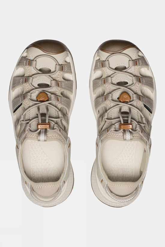 Keen Womens Astoria West Sandals Plaza Taupe/Roasted Pecan