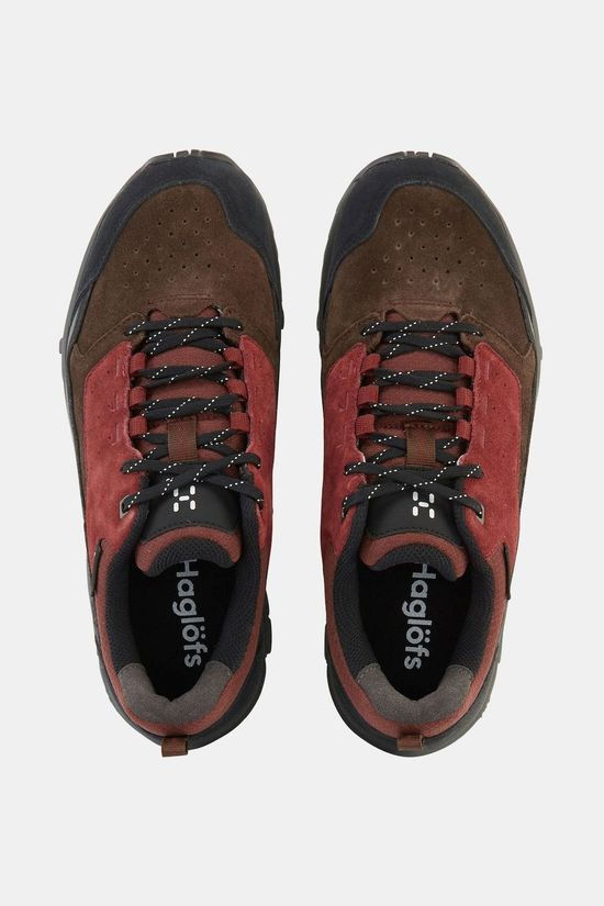 Haglofs Womens Skuta Proof Low Shoes Maroon red/barque