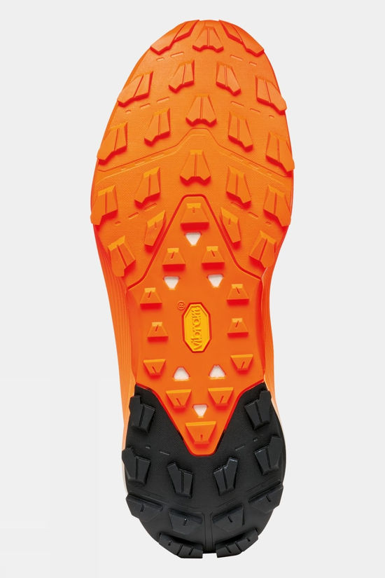 Scarpa Mens Spin Ultra 2 Shoes Ice/Orange Fluro