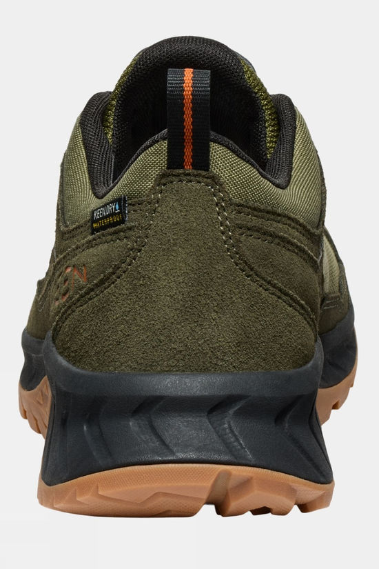 Keen Mens Hightrail Waterproof Hiking Shoes Winter Moss/Gold Flame