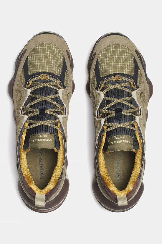 Merrell Mens SpeedARC Matis Leather Waterproof Shoes Loden