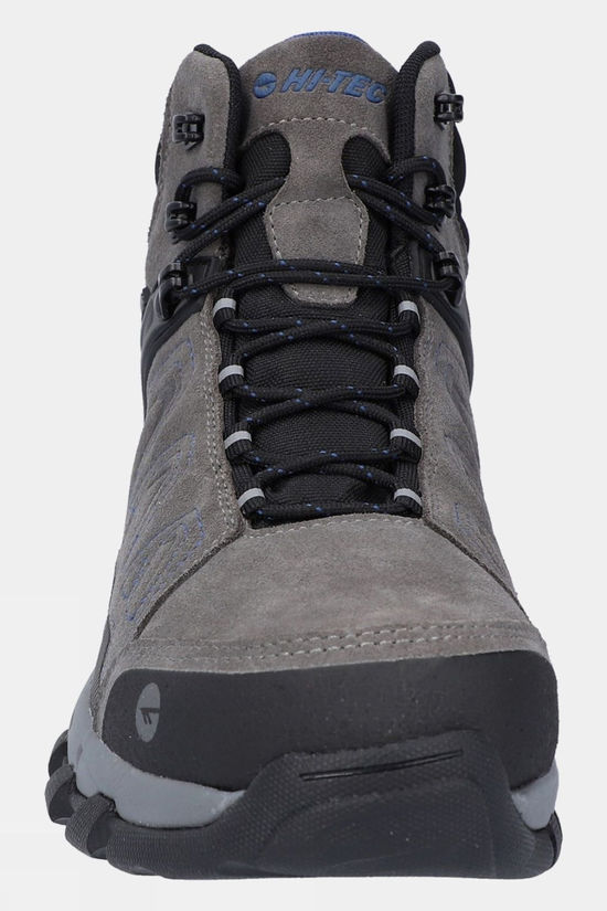 Hi-Tec Mens V-Lite Explorer Waterproof Boots Charcoal/Grey/Dark Blue