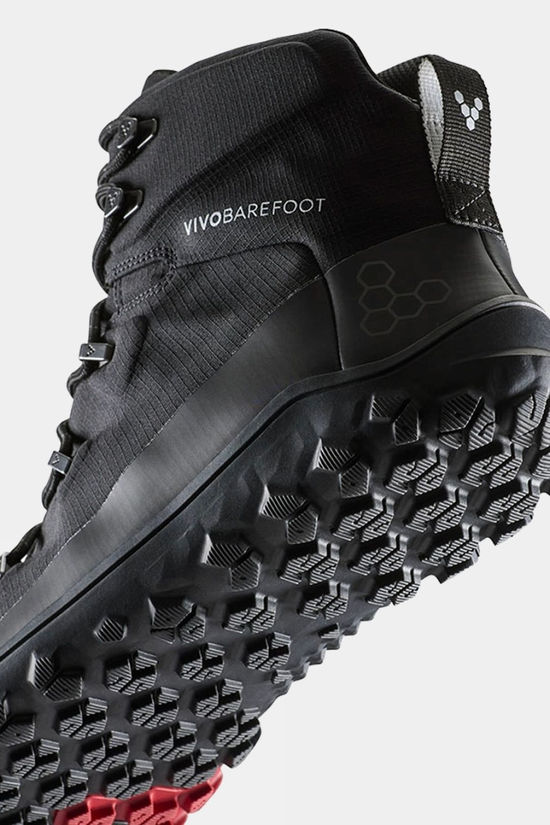 Vivobarefoot Mens Tracker Textile AT II Boots Obsidian