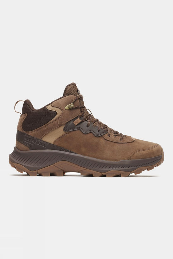 Merrell Mens Speed Strike 2 Mid Leather Waterproof Boots Mole