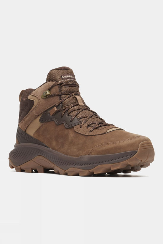 Merrell Mens Speed Strike 2 Mid Leather Waterproof Boots Mole