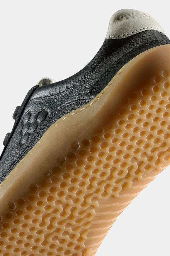 Vivobarefoot Mens Gobi II Leather Sneaker Obsidian
