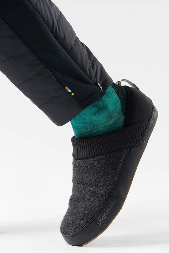 Smartwool Mens Cabin Mule Slippers Charcoal