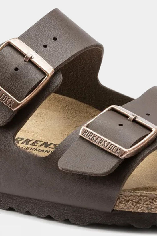Birkenstock Mens Arizona Birko Flor Sandals Dark Brown