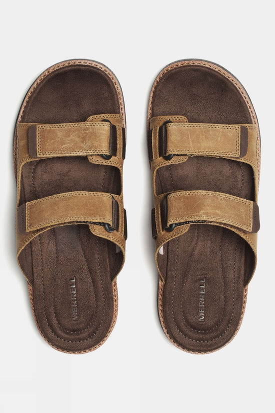 Merrell Mens Cove Slide Sandals Coffee