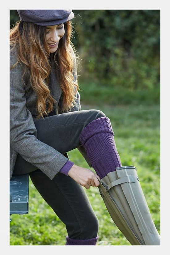 Le Chameau Womens Chasseur Neoprene Lined Wellington Boots Vert Vierzon
