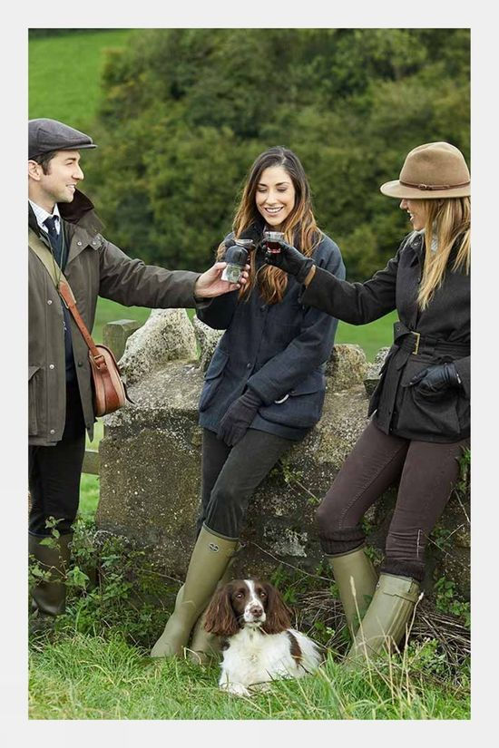 Le Chameau Womens Chasseur Neoprene Lined Wellington Boots Vert Vierzon