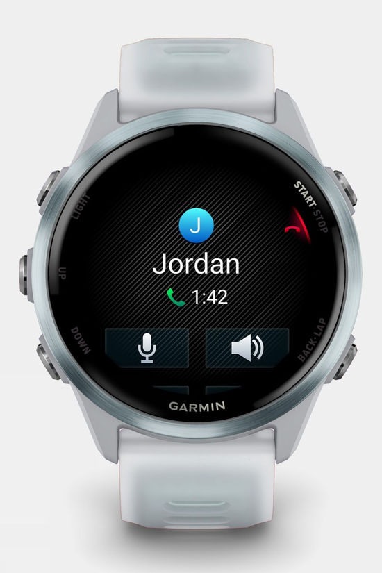 Garmin Forerunner 570 42mm GPS Smartwatch Cloud Blue Aluminium With Translucent Whitestone/Cloud Blue Band