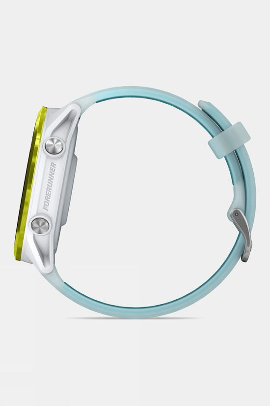 Garmin Forerunner 570 47mm GPS Smartwatch Amp Yellow Aluminium With Translucent Whitestone/Turquoise Band