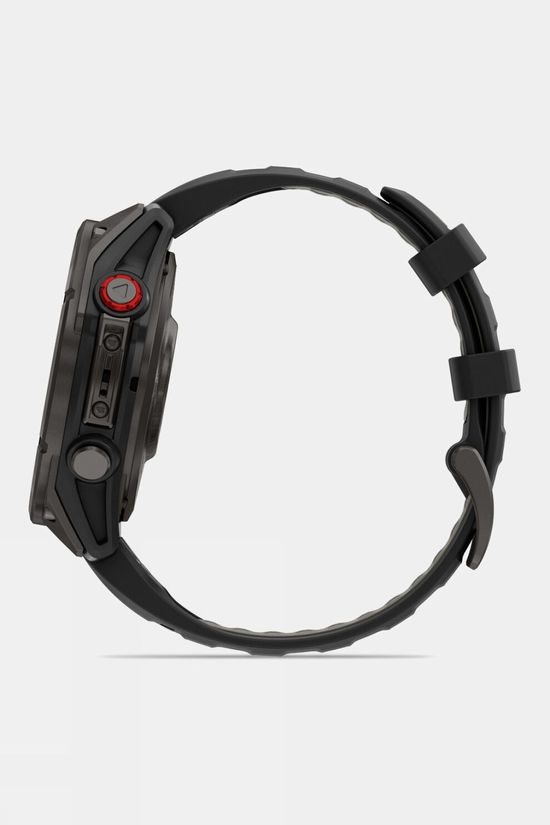 Garmin Fenix 8 Pro AMOLED Sapphire 47mm GPS Smartwatch Carbon Gray Ti, Black