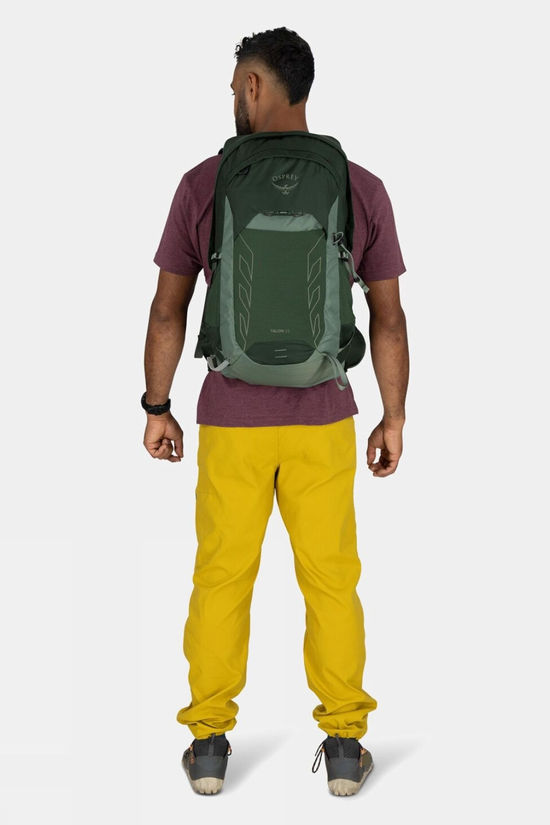 Osprey Mens Talon 22 Daypack Green Canopy/Pine Leaf