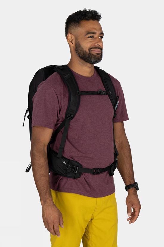 Osprey Mens Talon 22 Daypack Black/Coal Grey
