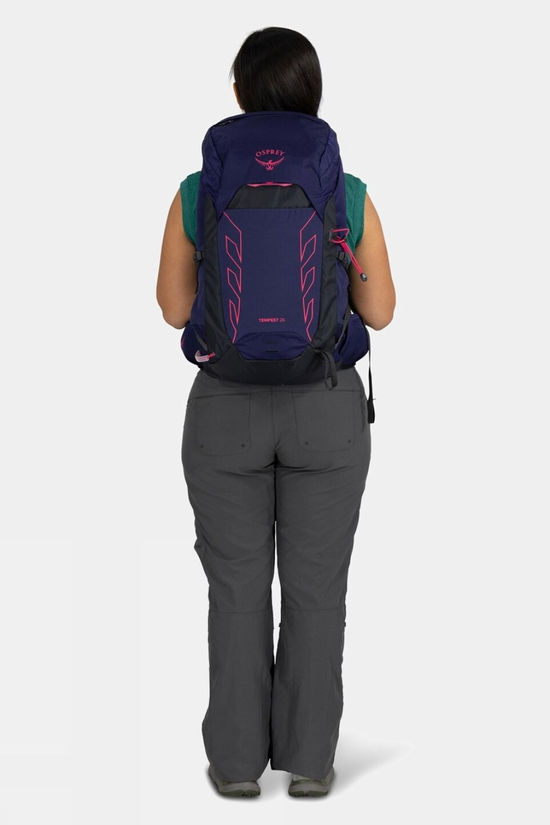 Osprey Womens Tempest 26 Daypack Deep Fig/Hotspot Pink