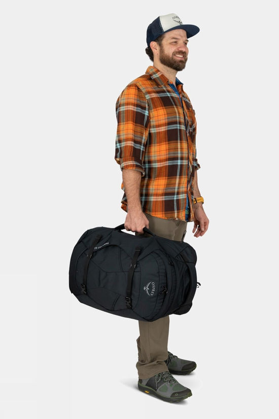 Osprey Mens Farpoint 40 Travel Pack Black